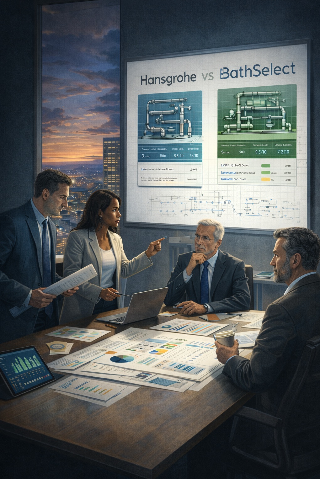 Executive decision making in commercial projects